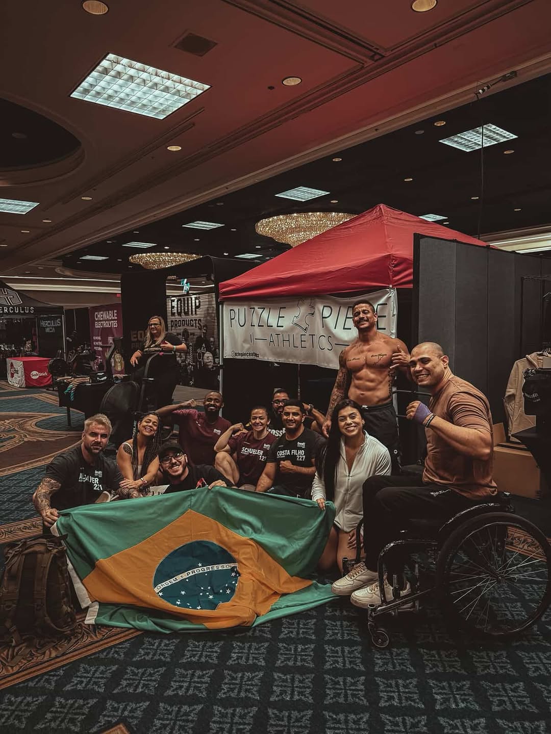 Team Brasil no CrossFit Games
